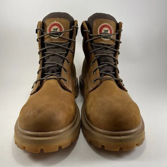 Irish Setter Hopkins Waterproof Safety Toe Work Boots Nubuck Mens Size 11 D