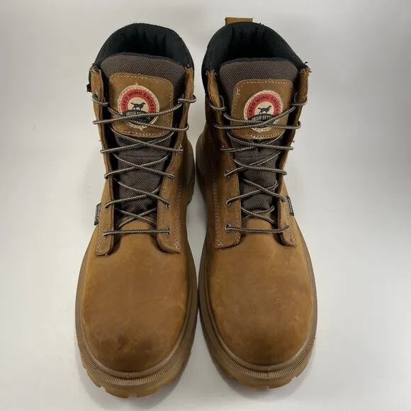 Irish Setter Hopkins Waterproof Safety Toe Work Boots Nubuck Mens Size 11 D