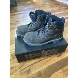IRISH SETTER KITTSON Men's 9.5 D Medium Width Steel Tip Toe Work Boots Lace Up