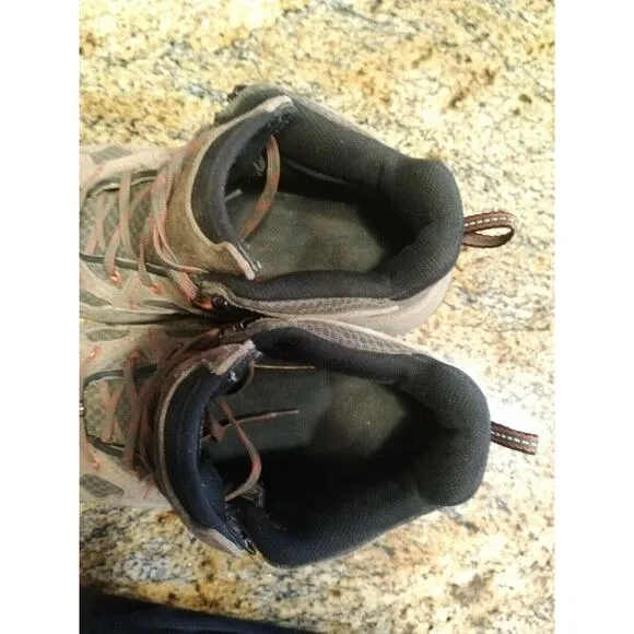 Irish Setter Work Men's Afton Hiker Boots Size 8 83410 Steel Toe Beige Nice!
