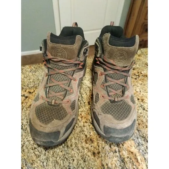 Irish Setter Work Men's Afton Hiker Boots Size 8 83410 Steel Toe Beige Nice!