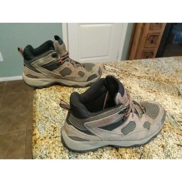 Irish Setter Work Men's Afton Hiker Boots Size 8 83410 Steel Toe Beige Nice!