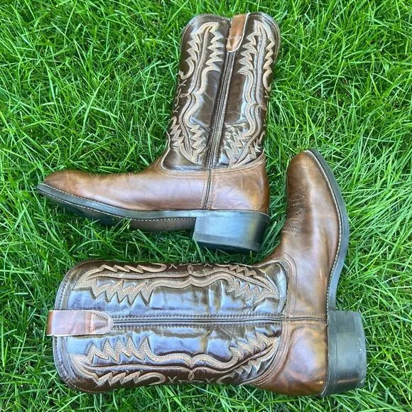 Iron Age Men's Size 10 Steel Toe Western Work Boots