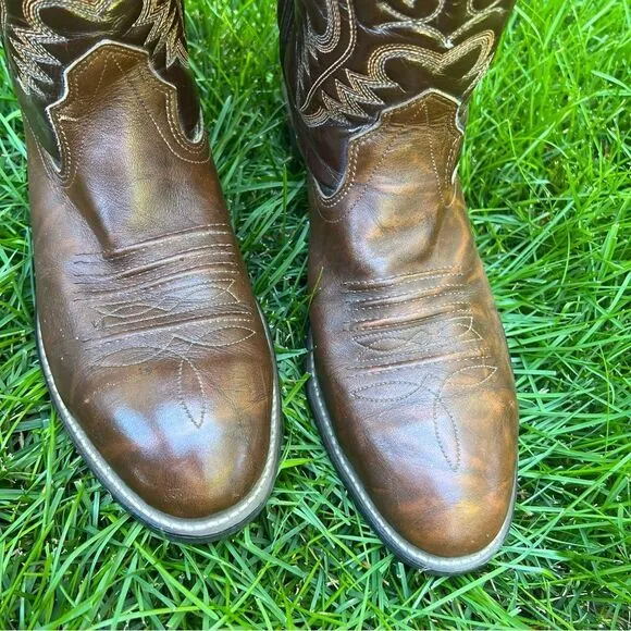 Iron Age Men's Size 10 Steel Toe Western Work Boots