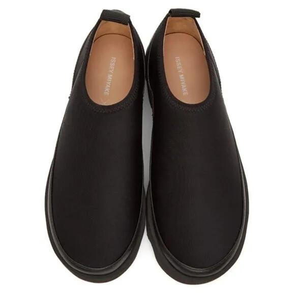 Issey Miyake Black United Nude Edition Bounce Chunky Slip-on Sneakers - 37 EU