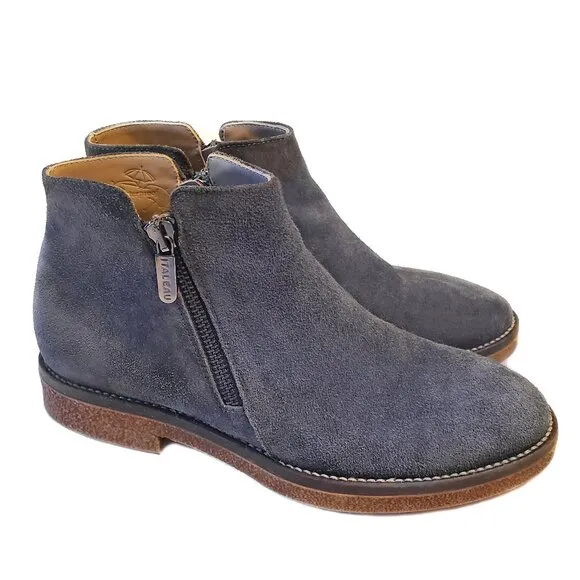 Italeau Waterproof Foliana Suede Booties