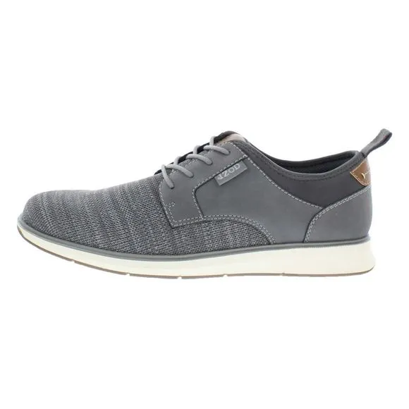 Izod Drift Men Size 9 Lace-up Casual Breathable Fashion Shoes Grey NEW Auth