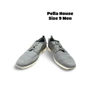 Izod Drift Men Size 9 Lace-up Casual Breathable Fashion Shoes Grey NEW Auth