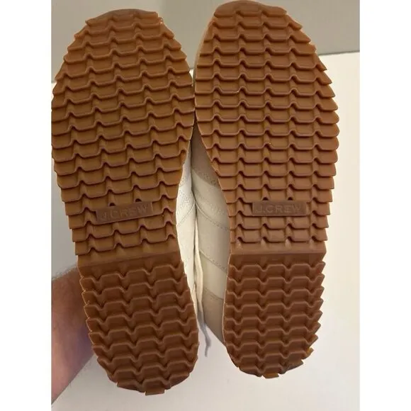 J. Crew Women’s trainers in Colorblock Clay Ivory Sneakers Size 9.0