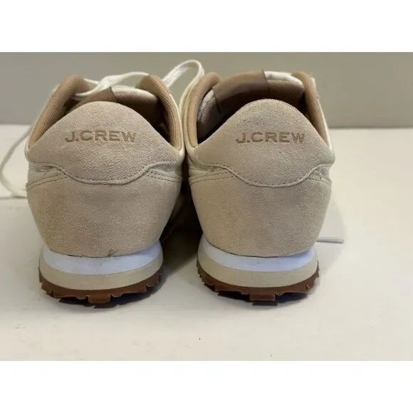 J. Crew Women’s trainers in Colorblock Clay Ivory Sneakers Size 9.0