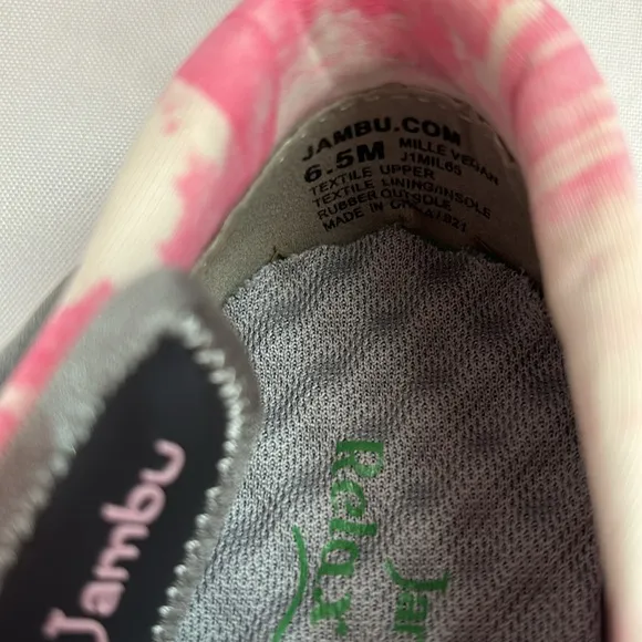 Jambu Millie Walking Shoes - Pink - Women’s Size 6.5