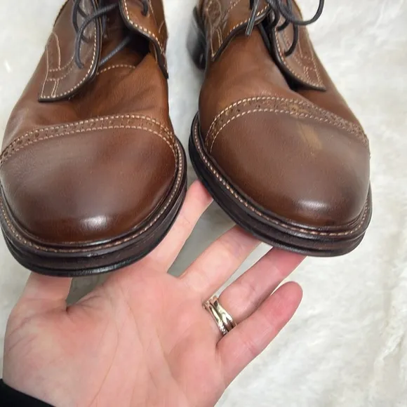 J&amp;M Men's Boots Warner Cap Toe Zip Boot size 9.5