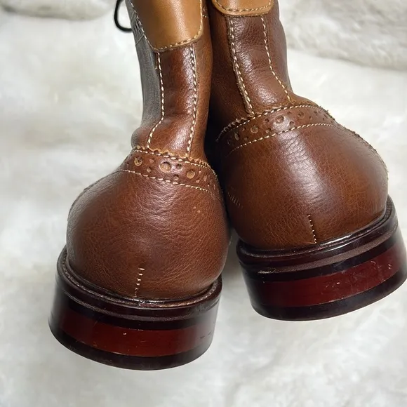 J&amp;M Men's Boots Warner Cap Toe Zip Boot size 9.5