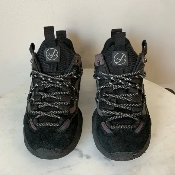 Javi Boys Dominance Preschool Black Sneakers Size 2Y or Boys 6