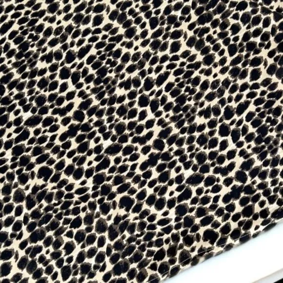 J.Crew Pull-On Printed Bias Midi Skirt Size XXS Animal Print