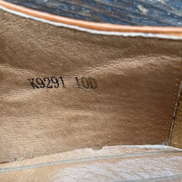 Jcrew wingtip derby Oxford Italian leather shoes