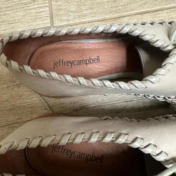 Jeffrey Campbell Women's Taupe Woven Shoes