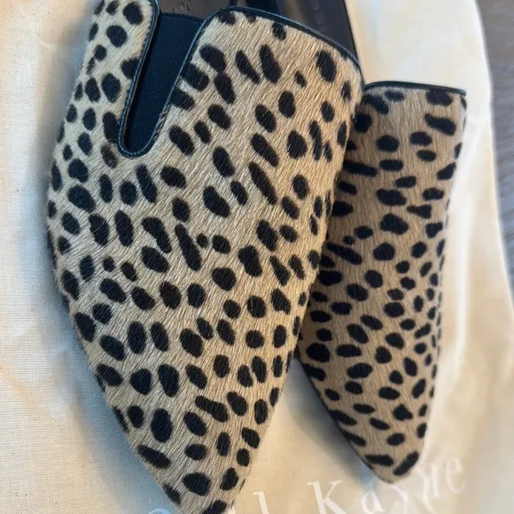 Jenni Kayne NEW Pony Hair Cheetah Mules 39 / US 8 or 8.5
