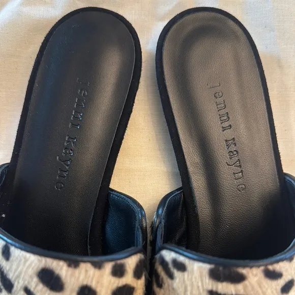 Jenni Kayne NEW Pony Hair Cheetah Mules 39 / US 8 or 8.5