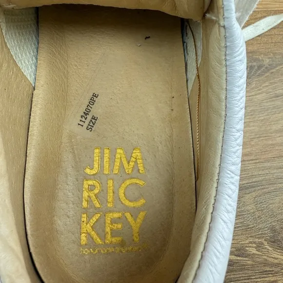 Jim Rickey Sneakers Leather  Low Top Comfort Shoes Womens  6 / EU 36