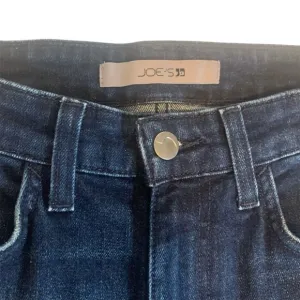 Joes Jeans Vela Size 25 Dark Wash Ladies Hi Rise Inseam 28