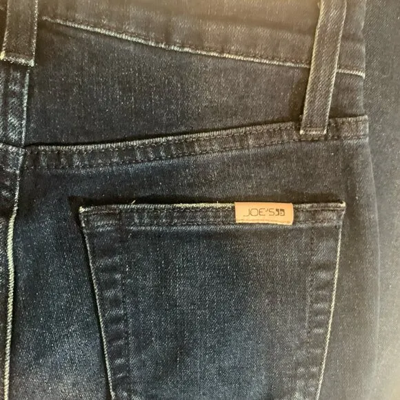 Joes Jeans Vela Size 25 Dark Wash Ladies Hi Rise Inseam 28