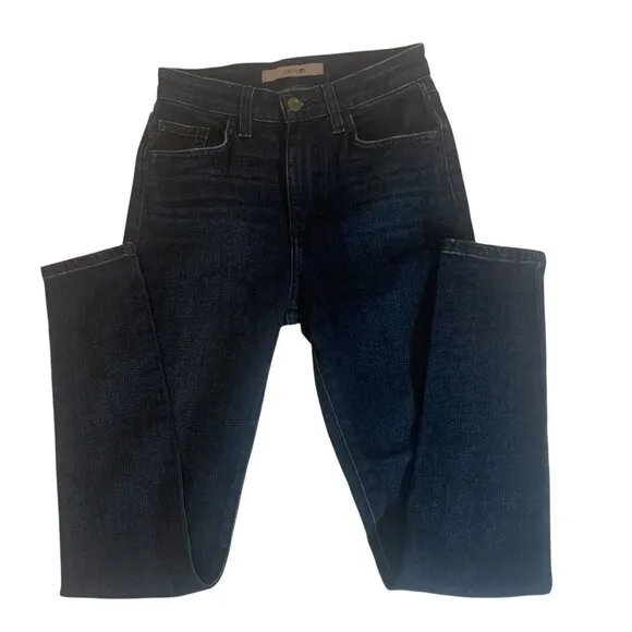 Joes Jeans Vela Size 25 Dark Wash Ladies Hi Rise Inseam 28