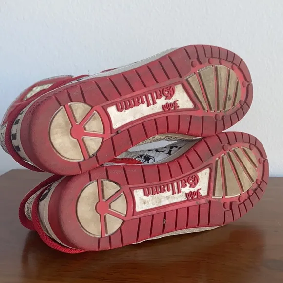 John Galliano Vintage High Top Sneakers