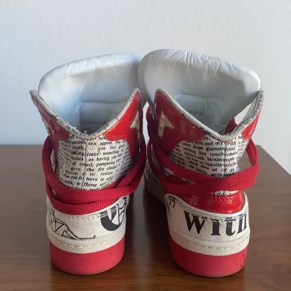 John Galliano Vintage High Top Sneakers