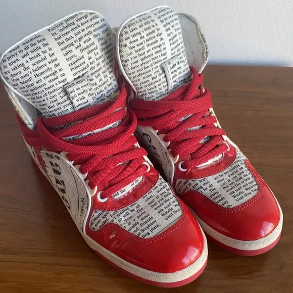 John Galliano Vintage High Top Sneakers