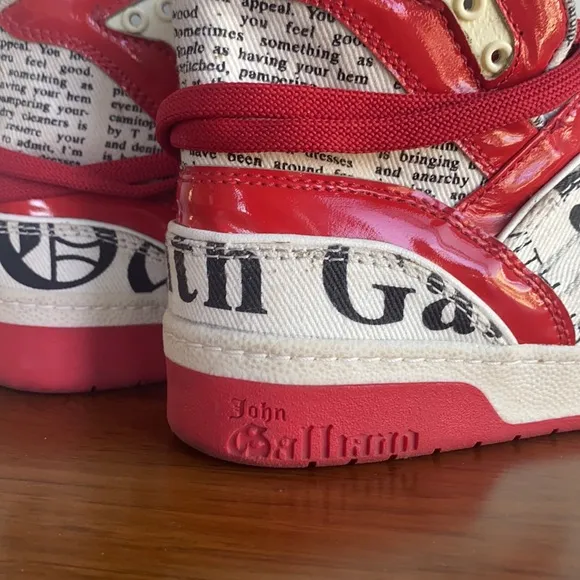 John Galliano Vintage High Top Sneakers