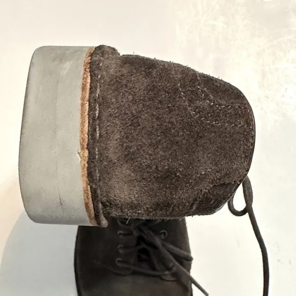 John Varvatos Shoes Mens Size 8 M Sid Eva Brown Suede Derby Comfort Commuter