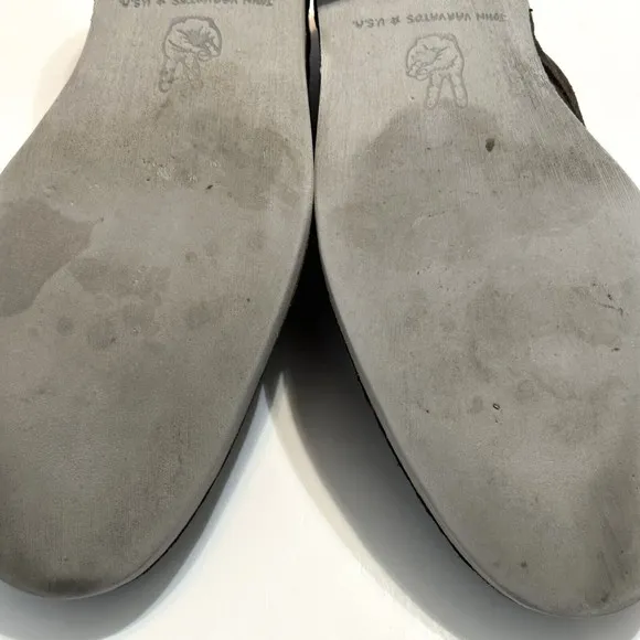John Varvatos Shoes Mens Size 8 M Sid Eva Brown Suede Derby Comfort Commuter