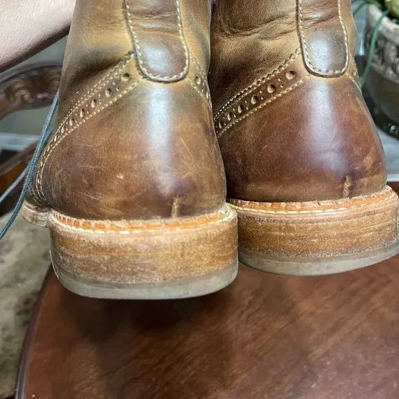 Johnston Murphy J &amp; M 1850 Chambliss Chukka Boots 12 Ankle Boot M Brown Leather