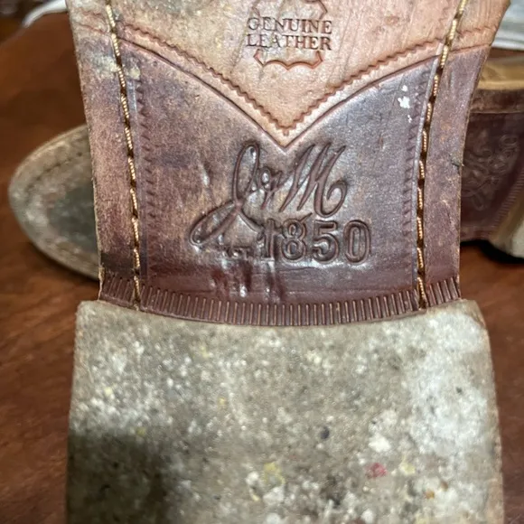 Johnston Murphy J &amp; M 1850 Chambliss Chukka Boots 12 Ankle Boot M Brown Leather