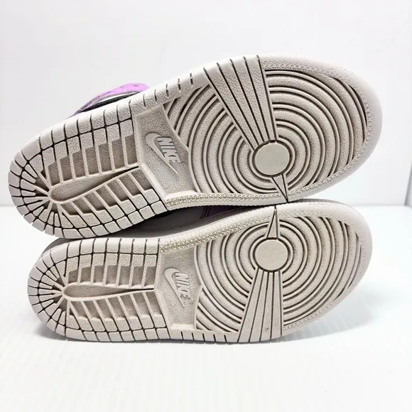 Jordan 1 Mid Barely Grape Little Kids Size 11c DQ8424-501 Air Jordan Kids