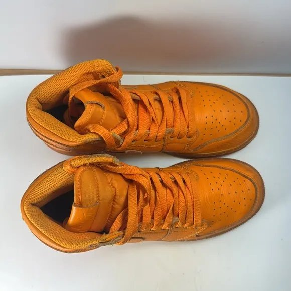 Jordan 1 Retro High Gatorade Orange Peel High-Top Sneakers Size 5.5Y
