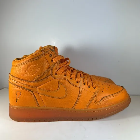 Jordan 1 Retro High Gatorade Orange Peel High-Top Sneakers Size 5.5Y