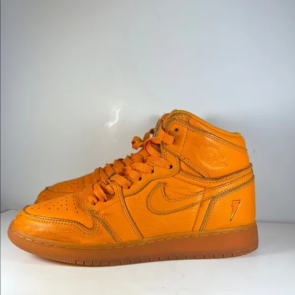 Jordan 1 Retro High Gatorade Orange Peel High-Top Sneakers Size 5.5Y