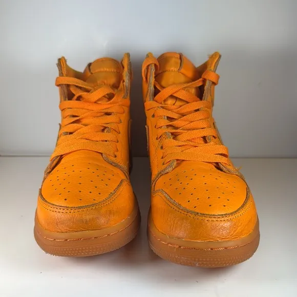 Jordan 1 Retro High Gatorade Orange Peel High-Top Sneakers Size 5.5Y