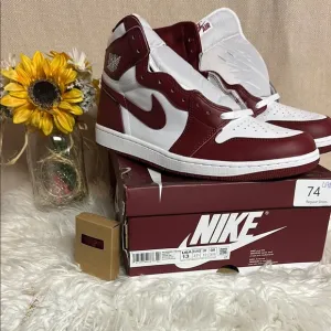 Jordan 1 Retro High OG Artisanal Team Red High-Top Sneakers