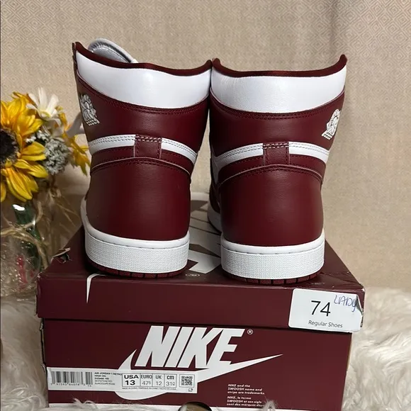 Jordan 1 Retro High OG Artisanal Team Red High-Top Sneakers