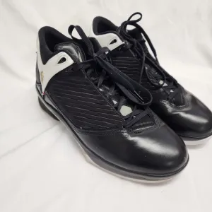 Jordan 2008 Black White Basketball Shoes Men's 10.5