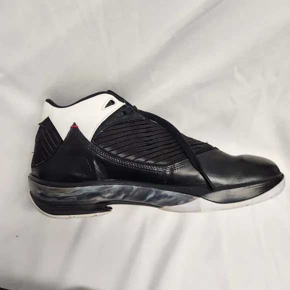 Jordan 2008 Black White Basketball Shoes Men's 10.5