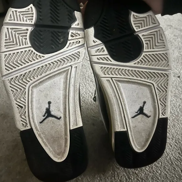 Jordan Black and White Men's Shoes