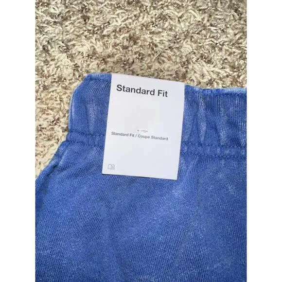 Jordan Essentials Washed Fleece Blue Shorts Sample