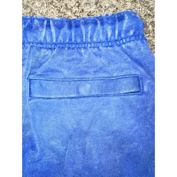 Jordan Essentials Washed Fleece Blue Shorts Sample