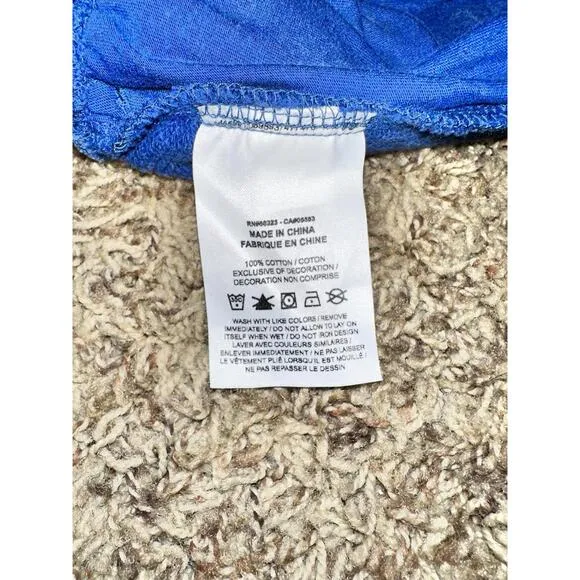 Jordan Essentials Washed Fleece Blue Shorts Sample