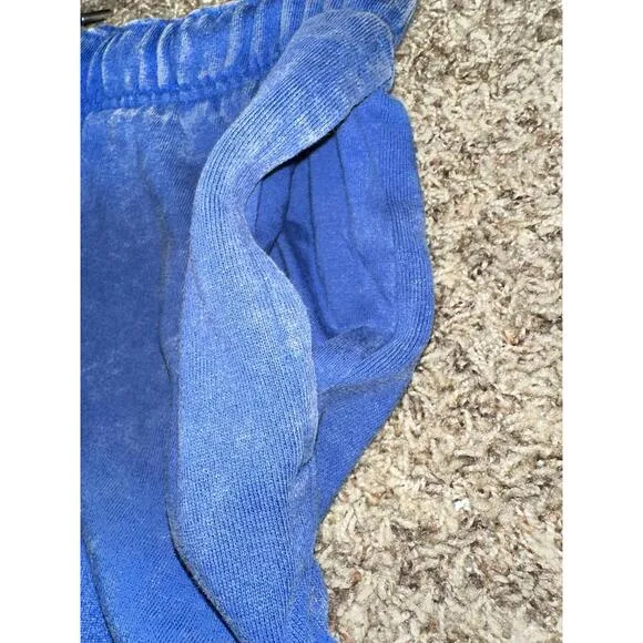Jordan Essentials Washed Fleece Blue Shorts Sample