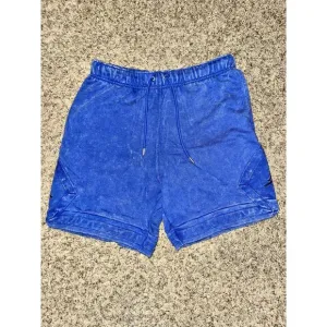 Jordan Essentials Washed Fleece Blue Shorts Sample